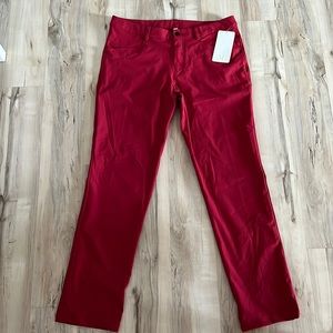 Men’s red ABC lululemon Pant